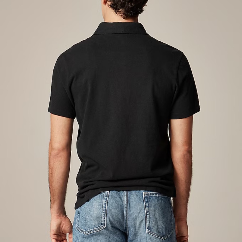 J.Crew Classic Untucked performance piqué polo shirt - Picture 2 of 8